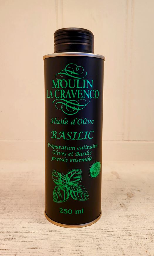 Huile d’Olive au Basilic